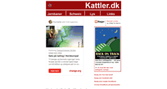 Desktop Screenshot of kattler.dk