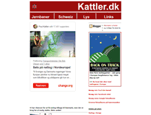 Tablet Screenshot of kattler.dk